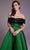 MNM COUTURE N0542 - Short Sleeve A-Line Prom Gown Special Occasion Dress