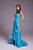 MNM COUTURE N0546 - Bow Accent High-Low Mermaid Gown Special Occasion Dress