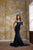 MNM Couture N0559 - Asymmetrical Draped Evening Gown Special Occasion Dress