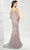 Montage by Mon Cheri - 118961 Strapless Lace Sheath Gown Mother of the Bride Dresses