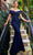 Montage by Mon Cheri 220949W -Off-Shoulder Mermaid Evening Dress Mother of the Bride Dresses 16W / Navy