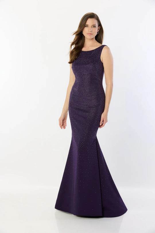 Montage by Mon Cheri - 220950 Embellished Bateau Neck Gown