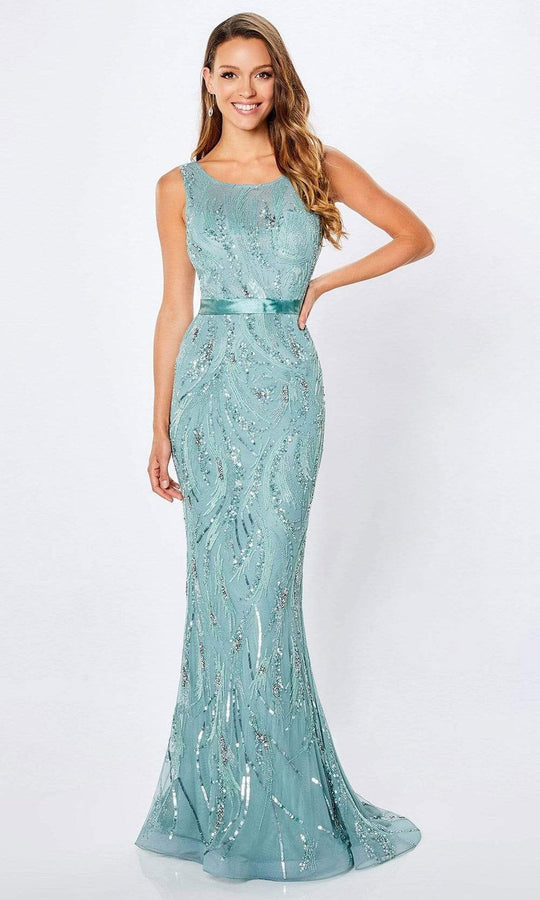 Montage by Mon Cheri 221965 Beaded Sleeveless Dress