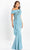 Montage by Mon Cheri M2208 - Pleated Short Sleeve Formal Gown Formal Dresses 8 / Rose