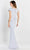 Montage by Mon Cheri M2209 - Peplum V Neck Minimalist Gown Special Occasion Dress