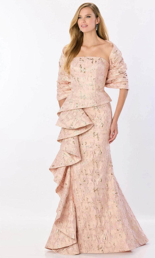 Montage by Mon Cheri M2225 Brocade Mermaid Dress