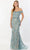 Montage by Mon Cheri M2230 - Strapless Fitted Bodice Prom Gown Prom Dresses 4 / Aqua