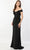 Montage by Mon Cheri M2234 - Fitted Bodice Sequined Prom Gown Prom Dresses 4 / Black