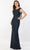 Montage by Mon Cheri M2236 - Sleeveless Fitted Bodice Prom Gown Prom Dresses XS / Navy Blue