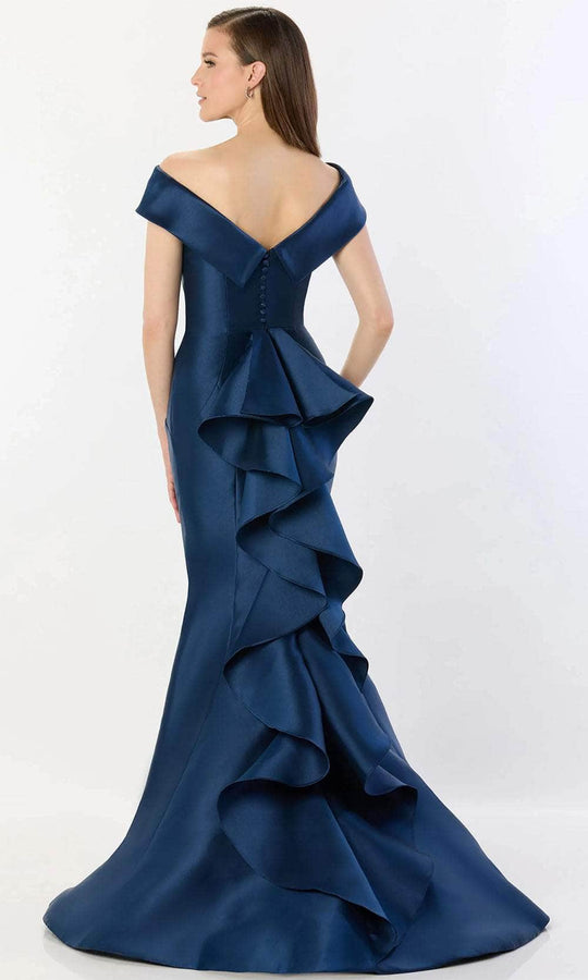 Montage by Mon Cheri M2237 - Ruffled Detail Off-Shoulder Mother of the Bride Dress