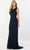Montage by Mon Cheri M2239 - Sleeveless Jewel Prom Gown Prom Dresses XS / Navy Blue