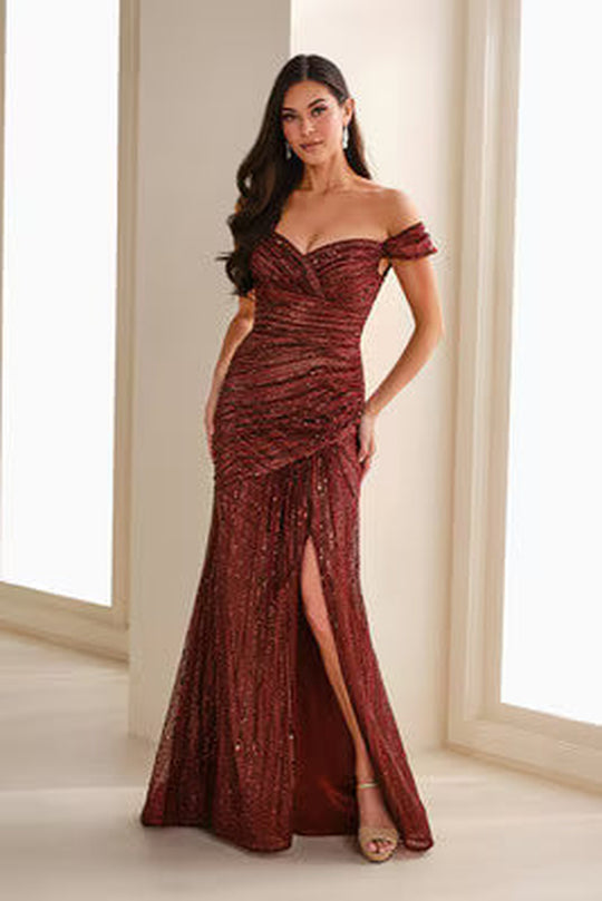 Montage by Mon Cheri M2240 - Open Back Sweetheart Neck Mother of the Bride Dress