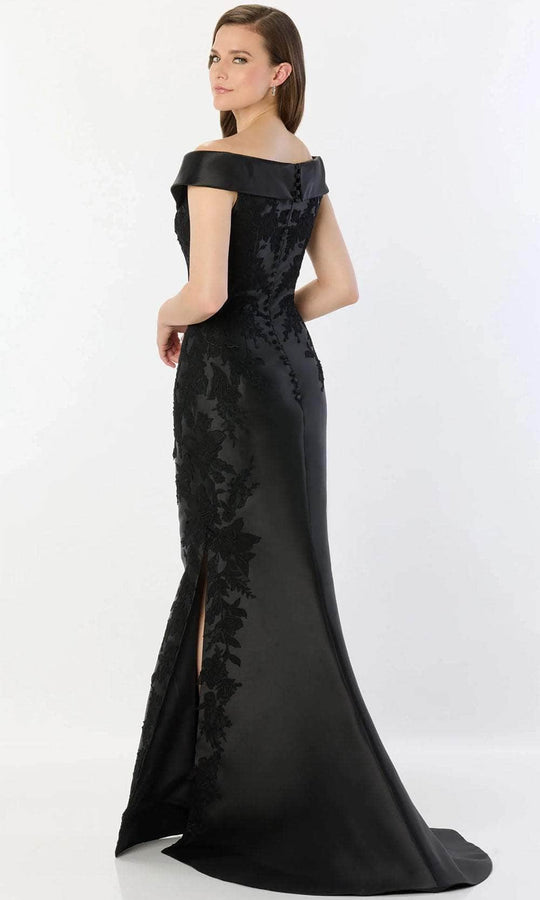 Montage by Mon Cheri M2243 - Lace Appliques Fitted Bodice Mother of the Bride Dress