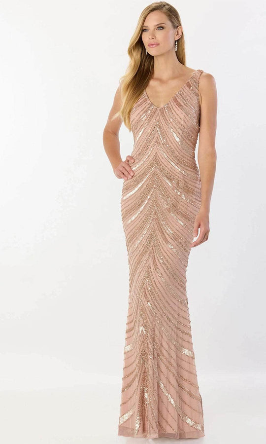 Montage by Mon Cheri M2244 - Short Sleeve Fitted Bodice Gown