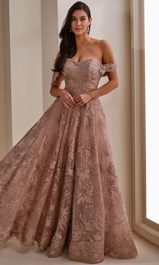 Montage by Mon Cheri M3105 - Embroidered Tulle A-line Gown