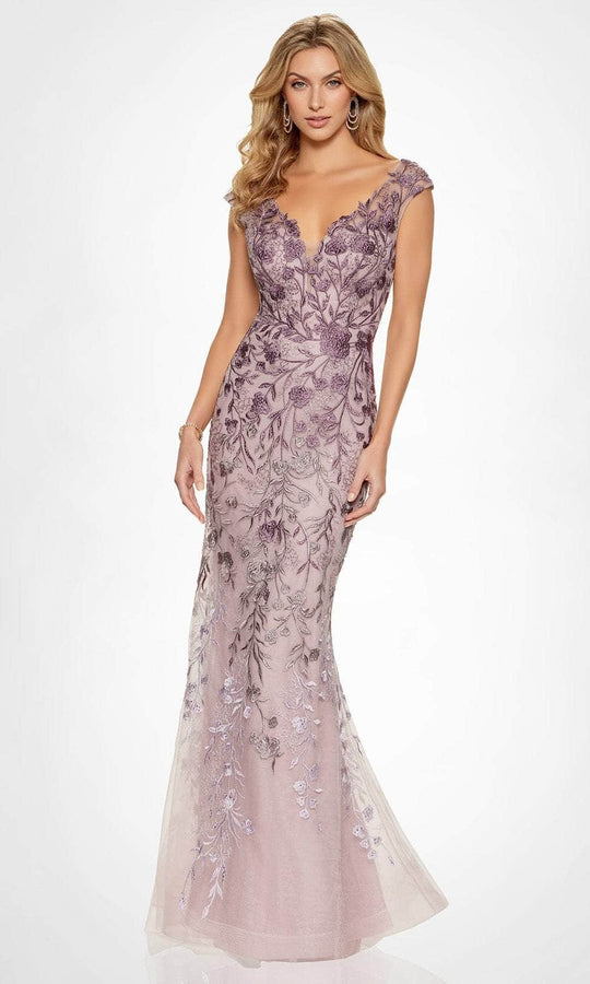 Montage by Mon Cheri M522 Embroidered Mermaid Dress
