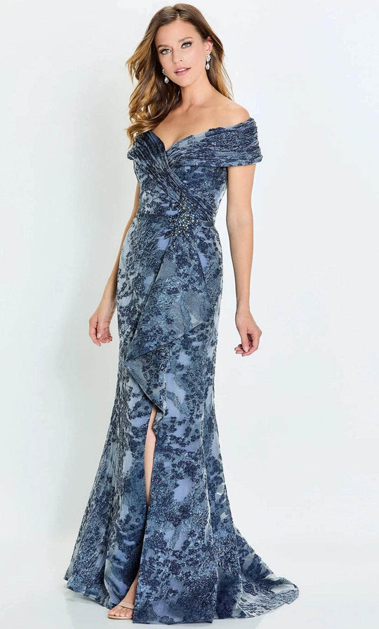 Montage by Mon Cheri M524 Sheath Off Shoulder Dress