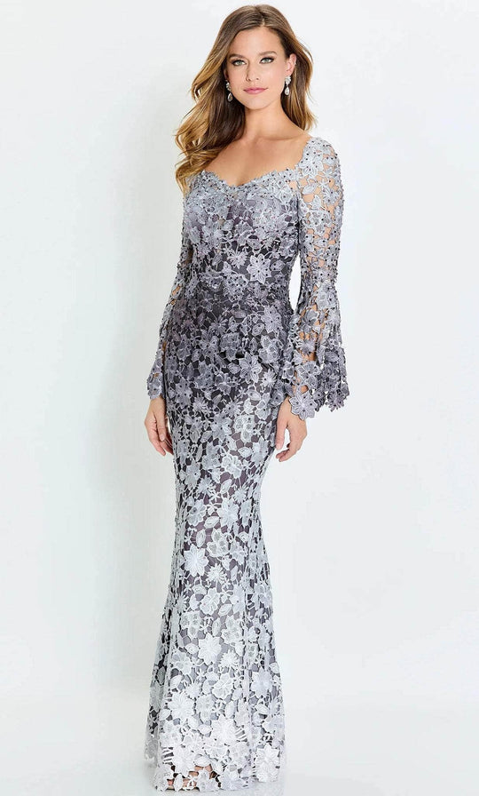 Montage by Mon Cheri M530 - Ombre Laced Formal Gown
