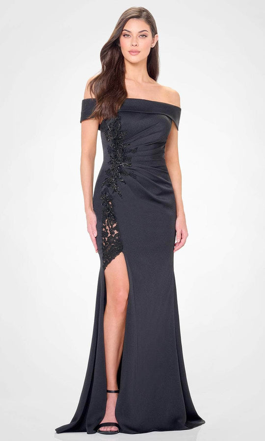 Montage by Mon Cheri M535 Jeweled Straight Neck Dress