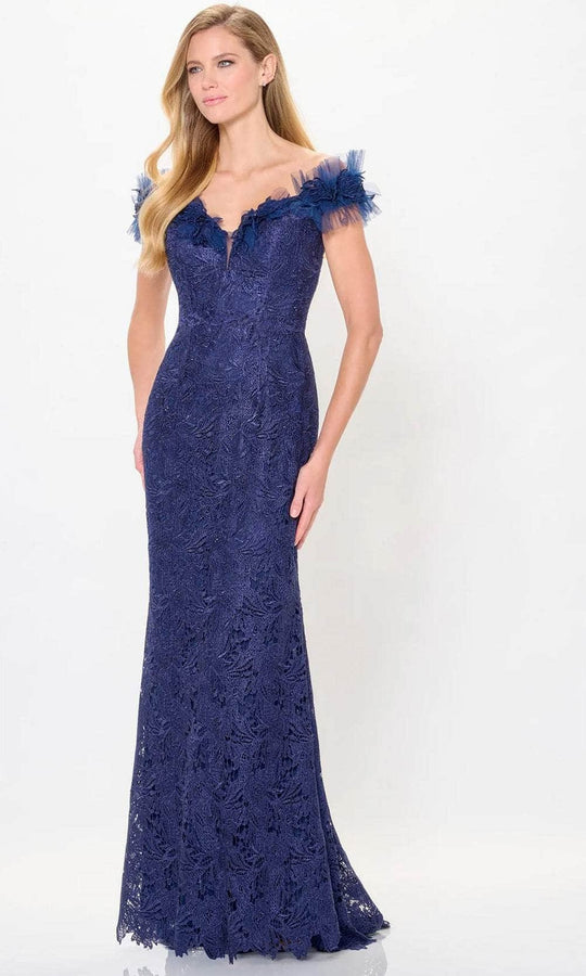 Montage by Mon Cheri M917 - Ruffle Trimmed Evening Dress