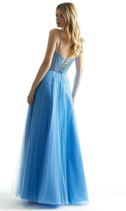 Mori Lee 49004 - Crystal Beaded A-Line Prom Dress