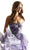 Mori Lee 49007 - Strapless Floral Printed Prom Gown Prom Dresses