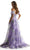 Mori Lee 49007 - Strapless Floral Printed Prom Gown Prom Dresses