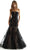 Mori Lee 49008 - Ruched Mermaid Prom Dress Prom Dresses 00 / Black/Nude