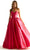 Mori Lee 49033 - Basque Corset Prom Dress Prom Dresses 00 / Fuchsia