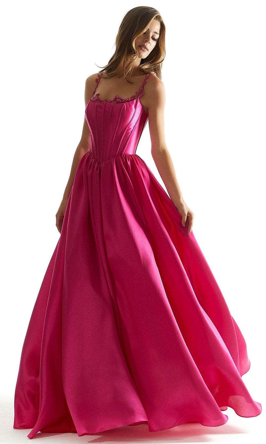 Mori Lee 49036 - Leaf Square Prom Dress