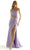 Mori Lee 49041 - Sheer Midriff Prom Dress Prom Dresses 00 / Lavender