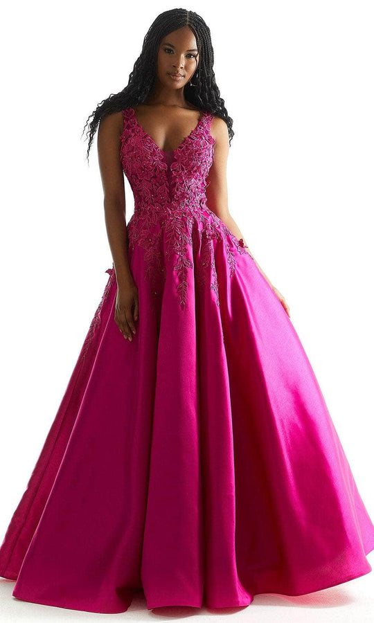 Mori Lee 49044 - Satin A-Line Prom Dress
