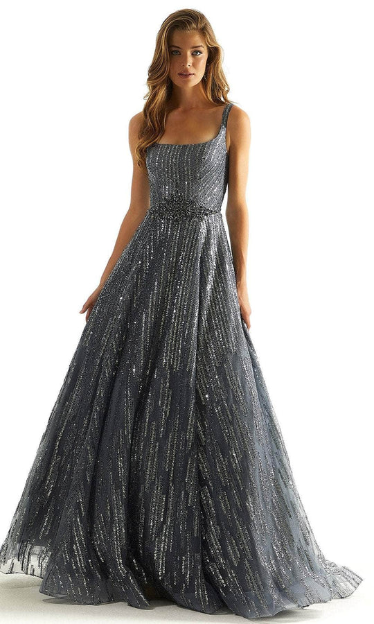 Mori Lee 49065 - Square Glitter Prom Dress