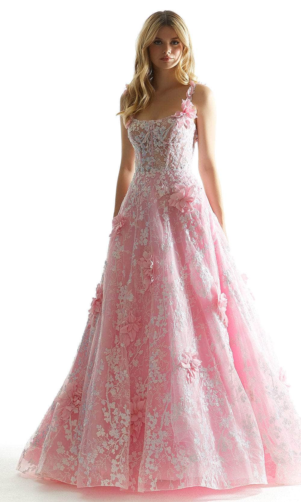 Mori Lee 49072 - Square Corset Prom Dress Mori Lee 49072 - Square Corset Prom Dress