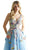 Mori Lee 49074 - Floral A-Line Prom Dress Prom Dresses