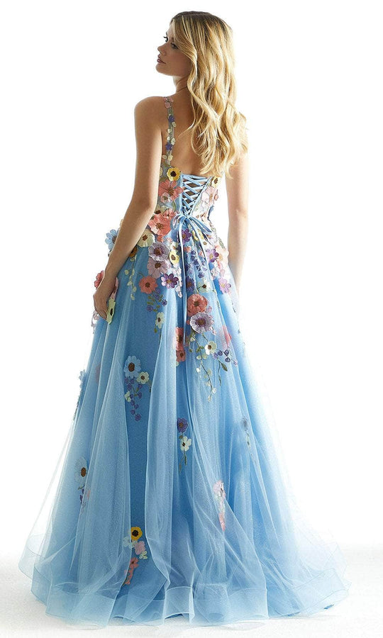 Mori Lee 49074 - Floral A-Line Prom Dress