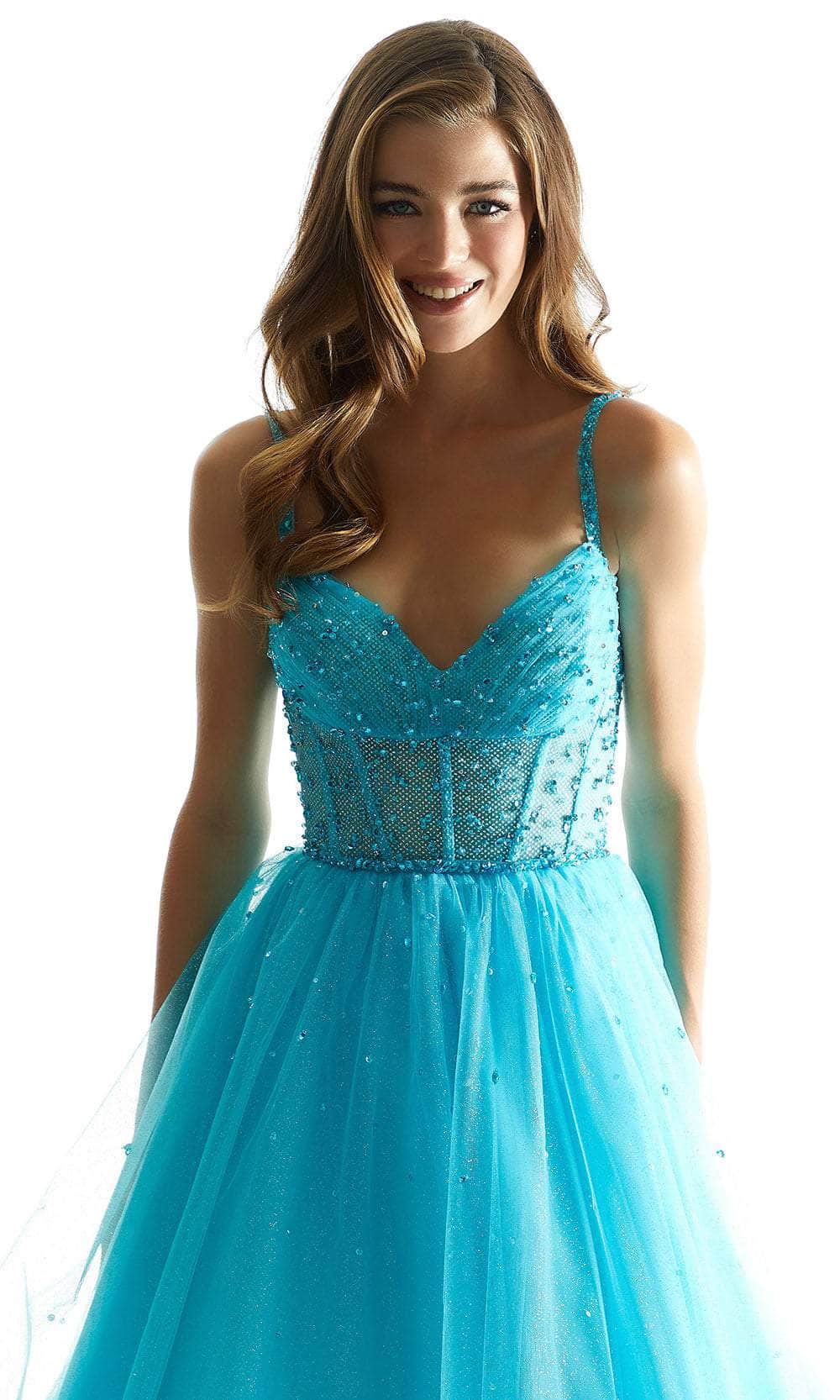 Mori Lee 49080 - Sheer Glitters Prom Dress – Couture Candy