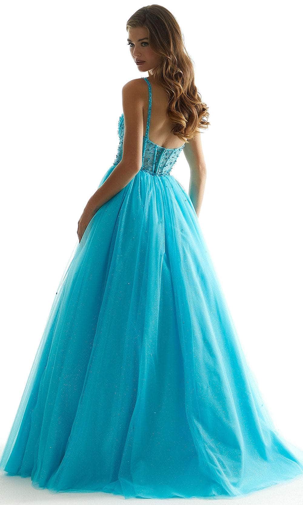 Mori Lee 49080 - Sheer Glitters Prom Dress – Couture Candy