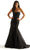 Mori Lee 49090 - Rhinestone Embellished Strapless Prom Gown Prom Dresses 00 / Black