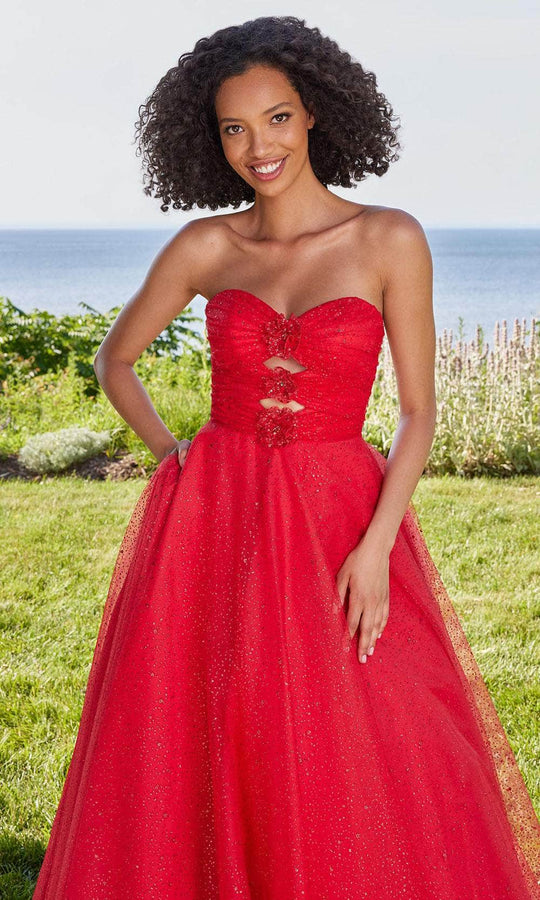 Mori Lee 49137 - Shimmer A-Line Prom Dress