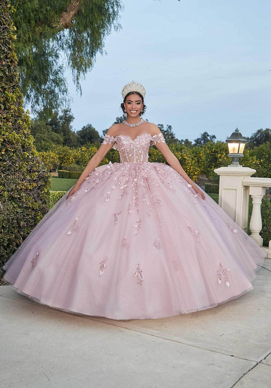 Mori Lee 60181 - Sweetheart Glitter Embroidered Ballgown
