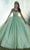 Mori Lee 60194 - Strapless Corset Bodice Ballgown Ball Gowns 00 / Sage