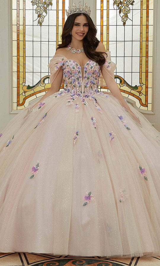 Mori Lee 60202 - Crystal Beaded Quinceanera Ballgown