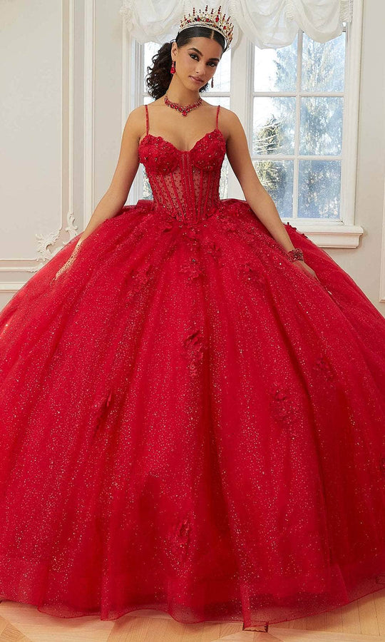 Mori Lee 60206 - Spaghetti Strap Quinceanera Ballgown