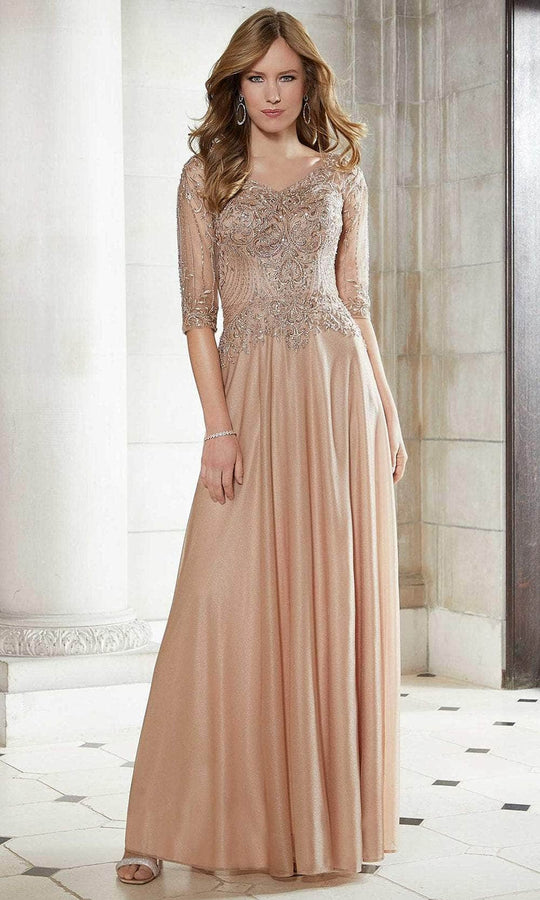 Mori Lee 72618 - Illusion Back Formal Gown