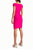 New Yorker's Apparel MD3S13848 - Off-Shoulder Fitted Cocktail Dress Special Occasion Dress