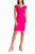 New Yorker's Apparel MD3S13848 - Off-Shoulder Fitted Cocktail Dress Special Occasion Dress