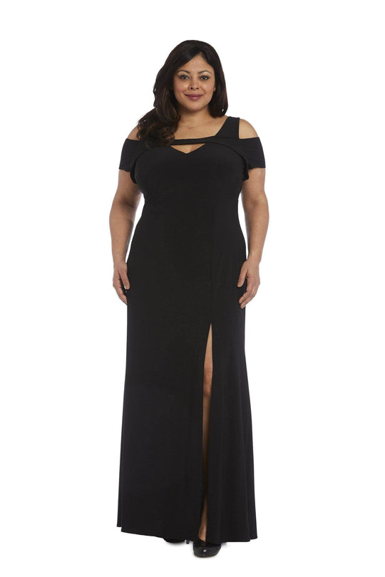 Nightway 21519W - Cutout Accent Sheath Evening Dress