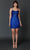 Nina Canacci 303 - Sleeveless Scoop Neck Cocktail Dress Special Occasion Dress 0 / Royal