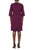 Nina Leonard L1040A - Quarter Sleeve Sheath Dress Special Occasion Dress